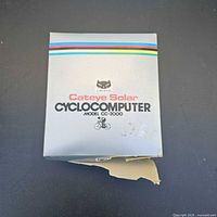 Front of original CatEye Solar Cyclocomputer CC-2000 retail box