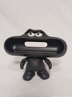 Front view of black Beats Pill Dude speaker holder