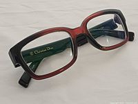 Front angled view of Christian Dior CD 3261 eyeglasses showing frame shape and color