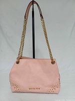 Front view showing color, logo and studded corners