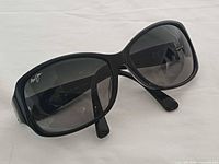 Front angled view of sunglasses showing frame design and lenses