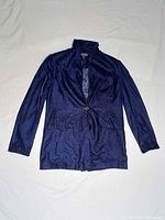 Full view of blazer front facing up