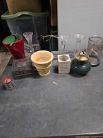 Group shot of all items on table