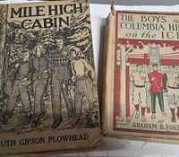 Front covers of both hardcover books