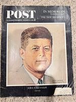 Front cover showing JFK portrait and publication details