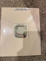 Front view of matted Beatrix Potter print