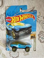 Front view of sealed Hot Wheels Geoterra car on card