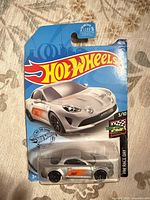 Front of sealed Hot Wheels Alpine A110 Cup showing car and card details