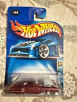 Front of sealed Hot Wheels Wastelanders car #188 in blister pack