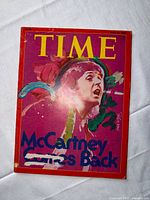 Front cover showing title, date and McCartney artwork