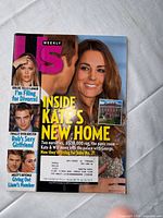 Front cover showing Kate Middleton headline and address label