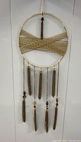 Full view of dreamcatcher hanging