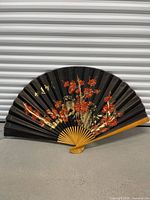 Fan fully opened showing full design
