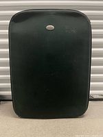 Front view of suitcase