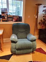 Front view of the La-Z-Boy recliner showing full chair