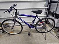 Side view of entire bicycle