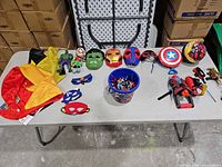 Entire lot laid out on table