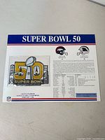 Full view of stats sheet with attached patch