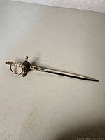 Full view of Toledo decorative dagger