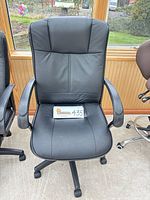 Front view showing overall chair design and condition