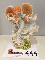 Front view of Jacquelyn angel figurine