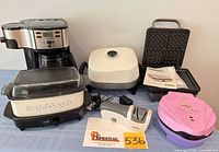 Group shot of all six appliances