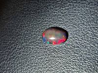 Top view showing overall play-of-color