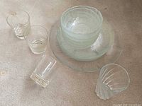 Group shot of plates, bowls and tumblers