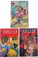 All three Crossed: One Hundred – Mimic #1 comics showing distinct covers