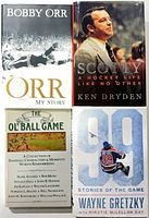 Front covers of all four hardcover books