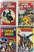 Group image showing all four Marvel True Believers #1 reprint comics