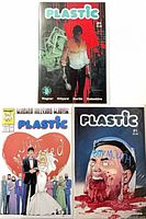 Group shot of all three Plastic #1 variants