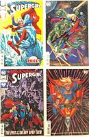 Group shot of four Supergirl issues 30 and 31