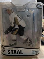 Front of sealed clamshell showing Jordan Staal figure and branding