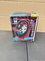 Front of Monster High Disco Party CD+G karaoke machine box