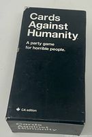 Front of black outer box showing title and CA edition marking