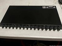 Top view of DBX 1066 rack unit