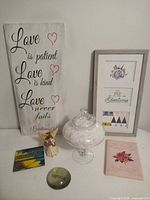 Group shot of all items