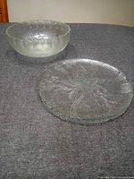 Bowl and platter top view
