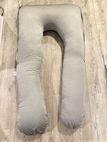 Front view of Nullie pregnancy pillow