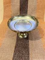 Top view showing bowl interior and pierced rim