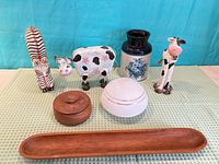 Group shot of all seven items