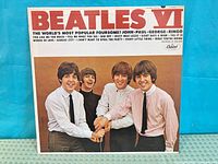 Front cover of Beatles VI LP