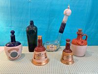 Front view of all six bottles