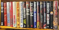 Entire row of Harold Coyle hardcovers