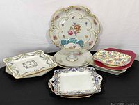 Group shot of all nine pieces