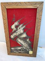 full view of framed painting front