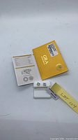 Earrings with certification booklet overview