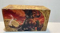 Front view of Magic: The Gathering storage box featuring fantasy artwork