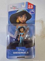 Front view of sealed Disney Infinity Jasmine figure packaging